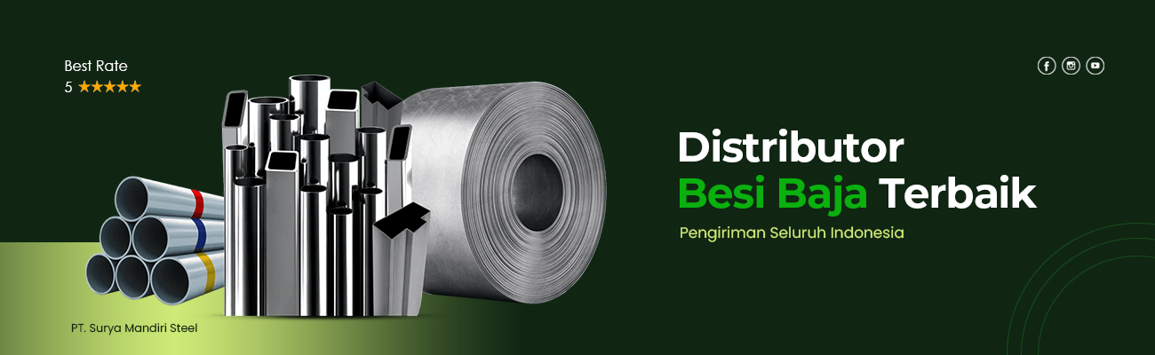 Distributor Besi Baja Terbaik - PT Surya Mandiri Steel